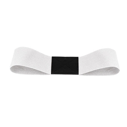White Golf Swing Trainer Arm Band - Simple Posture Corrector for Improved Alignment & Connection V888-ELOSUNG36505