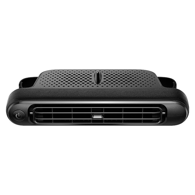 Black Car Seat Back Headrest Fan USB Powered Dual Turbine Bladeless Cooling Fan with 3 Speeds V888-ELOSUNG36623