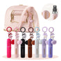 3 Pack Plush Perfume Atomiser Keychain - 5ml Portable Refillable Spray Bottle with Pom Pom Bag Charm Random V888-ELOSUNG36648