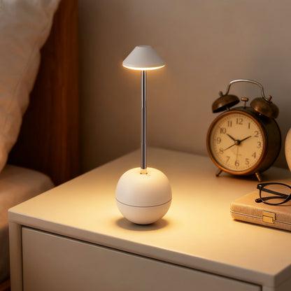 Pink Creative Tumbler LED Night Light - Rechargeable RGB Desk Lamp with Remote Control - Height Adjustable, V888-ELOSUNG36706