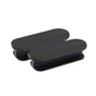 Black 10-Pack No-Drill Window Handle Cabinet Pulls - Adhesive Mounting for Easy Installation V888-ELOSUNG36717