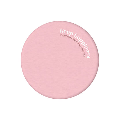 2 Pcs Pink Quick-Dry Natural Diatom Mud Coaster - Absorbent Bathroom Sink Mat for Kitchen and Washroom Use V888-ELOSUNG36733