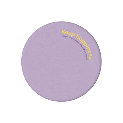 2 Pcs Purple Quick-Dry Natural Diatom Mud Coaster - Absorbent Bathroom Sink Mat for Kitchen and Washroom Use V888-ELOSUNG36736