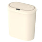 Beige Smart Sensor Trash Can - 15L Capacity, Compact Design for Home Use with Automatic Induction V888-ELOSUNG36786