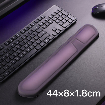 Purple Comfortable Memory Foam Wrist Rest Set - Ergonomic Mouse Pad & Keyboard Hand Support for Office and V888-ELOSUNG36831
