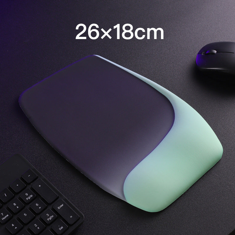 Purple and Green Comfortable Memory Foam Wrist Rest Set - Ergonomic Mouse Pad & Keyboard Hand Support for V888-ELOSUNG36833