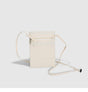 Beige Minimalist Lightweight Nylon Crossbody Phone Bag - Compact & Stylish for Women V888-ELOSUNG36845