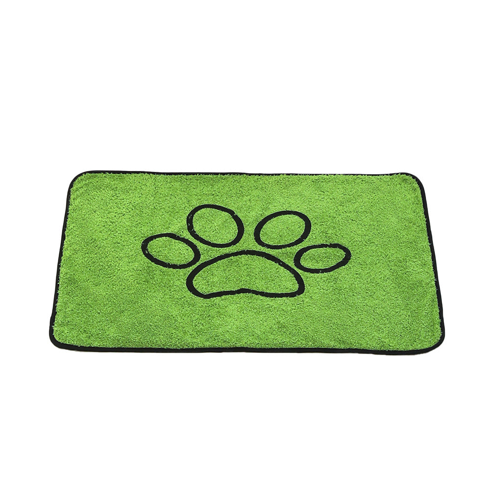 2 Pcs Artificial Grass Pet Mat - Soft, Fast-Drying & Non-Slip Sleeping Pad for Cats and Dogs(45*60cm) V888-ELOSUNG36866