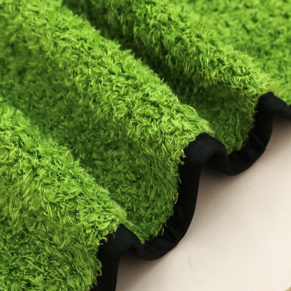 2 Pcs Artificial Grass Pet Mat - Soft, Fast-Drying & Non-Slip Sleeping Pad for Cats and Dogs(60*90cm) V888-ELOSUNG36867