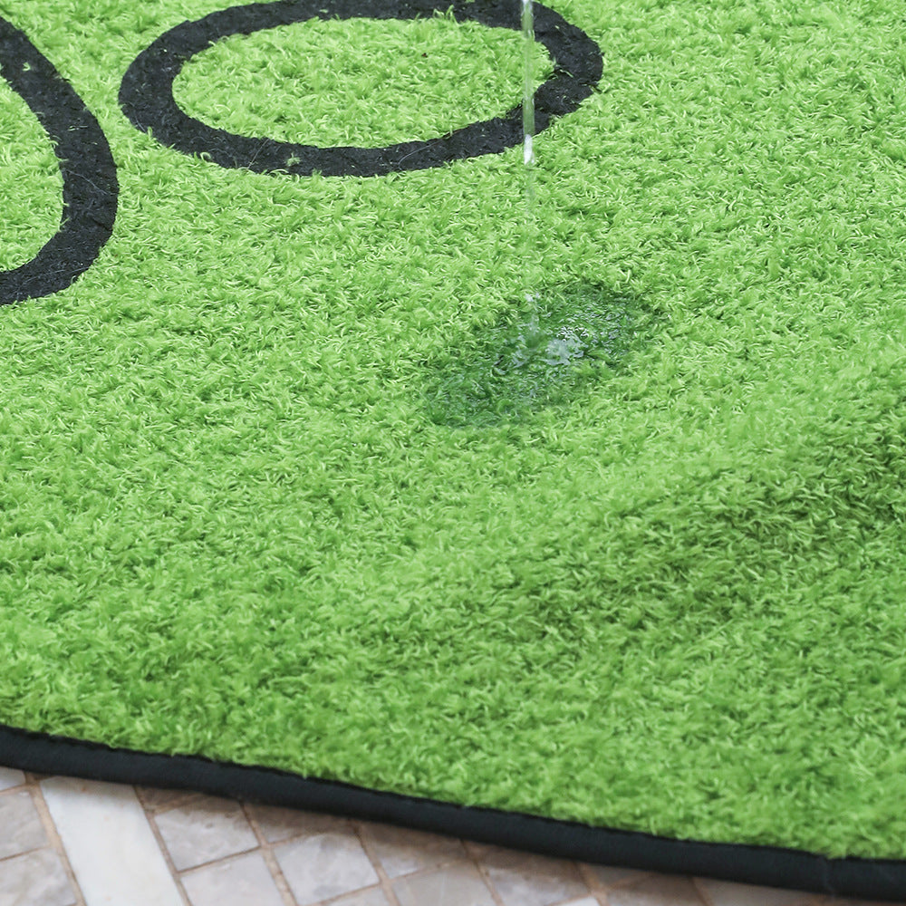 2 Pcs Artificial Grass Pet Mat - Soft, Fast-Drying & Non-Slip Sleeping Pad for Cats and Dogs(60*90cm) V888-ELOSUNG36867