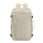 Beige Stylish & Spacious Backpack - Lightweight, Expandable Travel & Daily Use Rucksack (31x20x43cm) V888-ELOSUNG36889