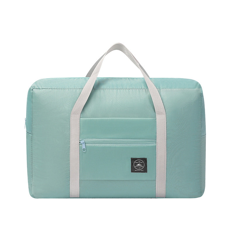 Blue Foldable Travel Duffel Bag - Lightweight, Waterproof Oxford Fabric Storage Bag for Short Trips, V888-ELOSUNG36901