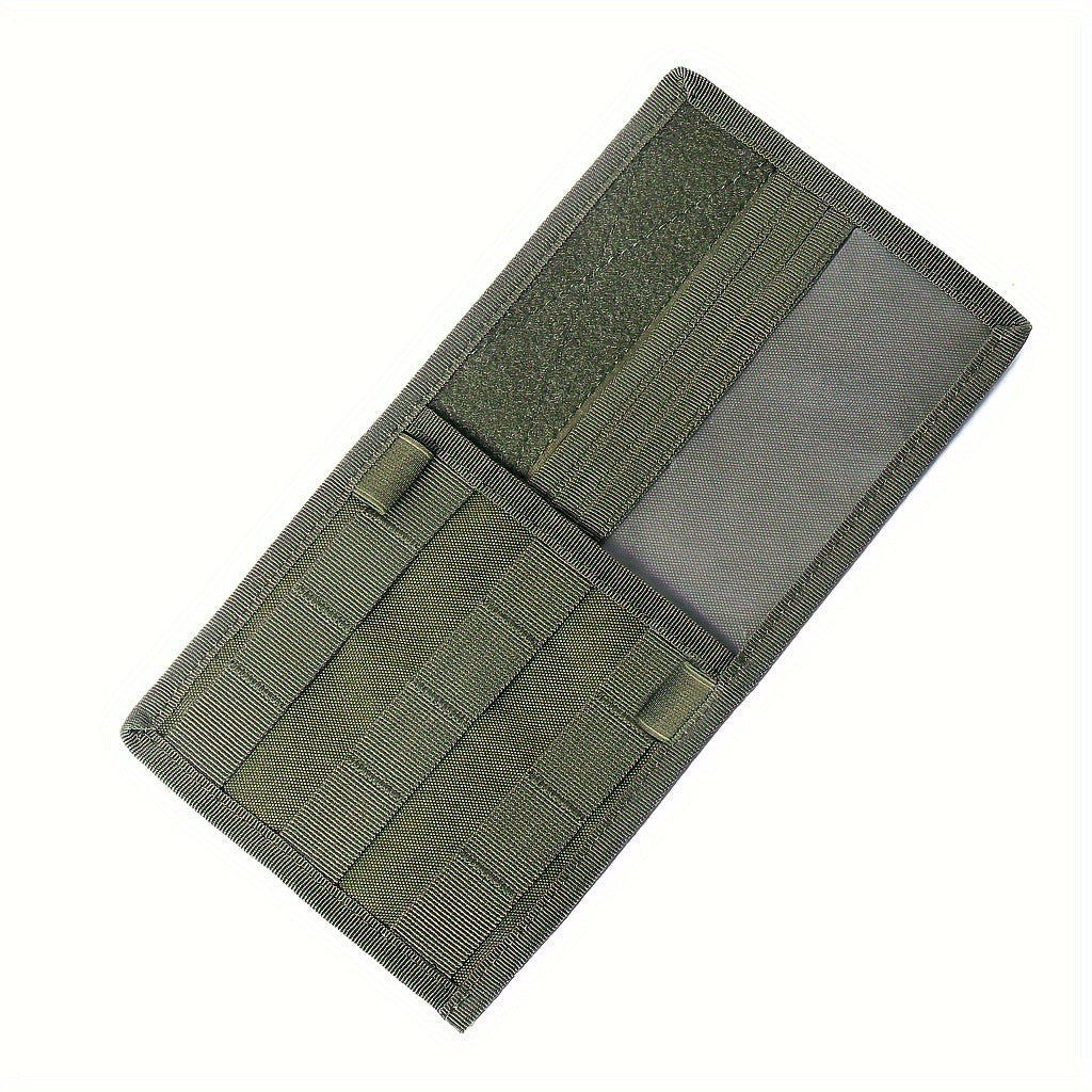 2 Pcs Green Car Sun Visor Organizer - Multi-Purpose Tactical Storage Bag for Tools, Cards & Gear V888-ELOSUNG36908