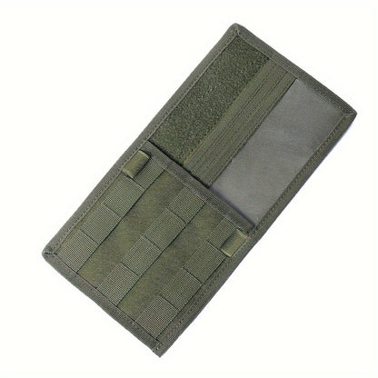 2 Pcs Green Car Sun Visor Organizer - Multi-Purpose Tactical Storage Bag for Tools, Cards & Gear V888-ELOSUNG36908