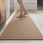 Absorbent & Dirt-Resistant Woven Kitchen Mat - Non-Slip Runner Rug for Home(Style Woven Brown) V888-ELOSUNG37068