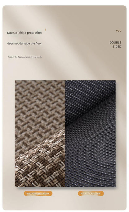Absorbent & Dirt-Resistant Woven Kitchen Mat - Non-Slip Runner Rug for Home(Style Woven Red) V888-ELOSUNG37070
