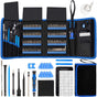 Professional 142-in-1 Precision Screwdriver Repair Tool Kit in Portable Oxford Bag(blue) V888-ELOSUNG37071