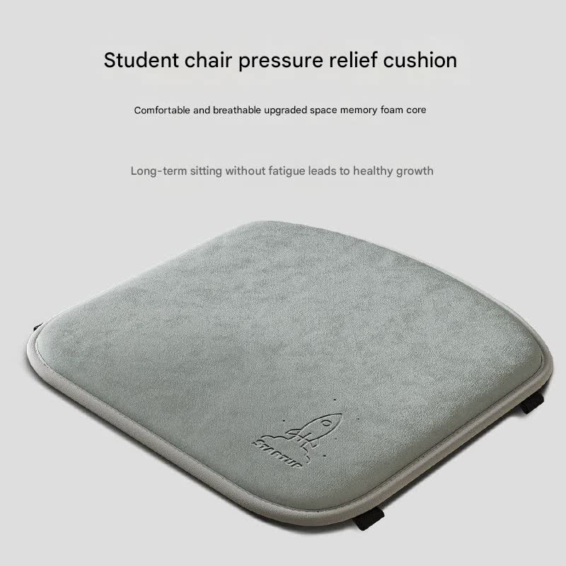 Memory Foam Student Seat Cushion - Pressure Relief, Non-Slip with Adjustable Straps for Healthy V888-ELOSUNG37073