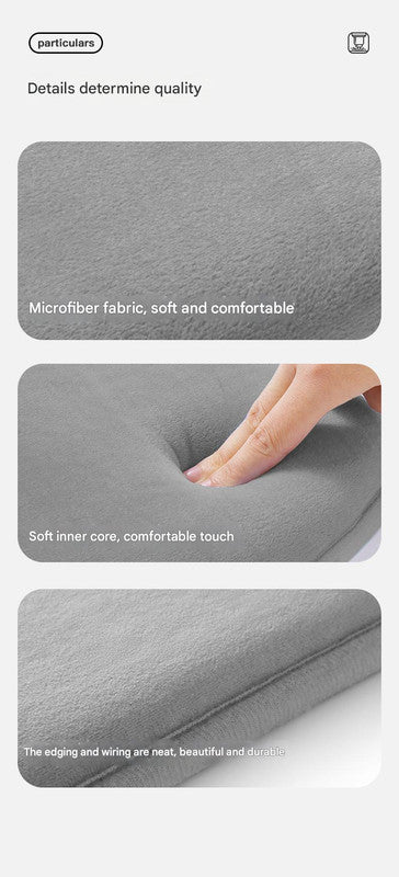 Memory Foam Student Seat Cushion - Pressure Relief, Non-Slip with Adjustable Straps for Healthy V888-ELOSUNG37075
