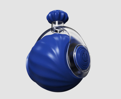 Blue Interactive Smart Electric Cat Toy Ball - Automatic Irregular Rolling Teaser for Independent Play V888-ELOSUNG38019