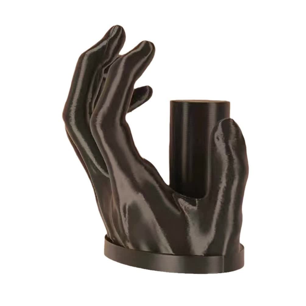 Creative Hand-Shaped Toilet Paper Holder - Unique Wall-Mounted Design V888-ELOSUNG38136