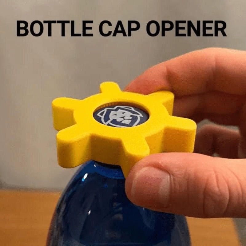 20-Pack Yellow Easy Twist Bottle Cap Opener - Ergonomic Grip for Soda & Drinks V888-ELOSUNG38137