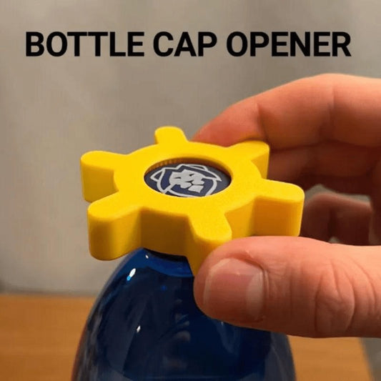 20-Pack Yellow Easy Twist Bottle Cap Opener - Ergonomic Grip for Soda & Drinks V888-ELOSUNG38137