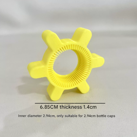 20-Pack Yellow Easy Twist Bottle Cap Opener - Ergonomic Grip for Soda & Drinks V888-ELOSUNG38137