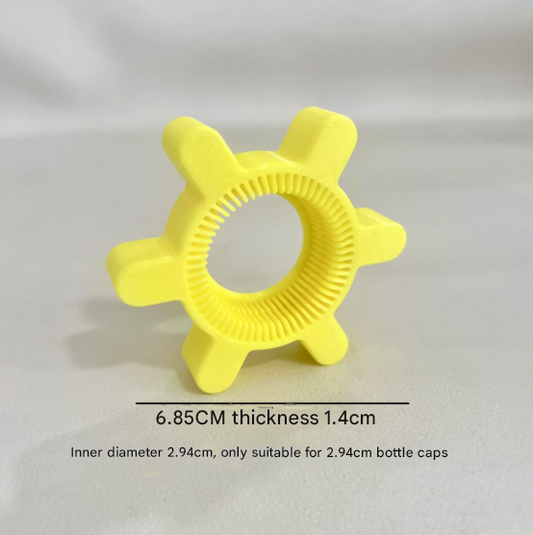 20-Pack Yellow Easy Twist Bottle Cap Opener - Ergonomic Grip for Soda & Drinks V888-ELOSUNG38137