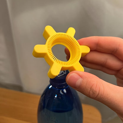 20-Pack Yellow Easy Twist Bottle Cap Opener - Ergonomic Grip for Soda & Drinks V888-ELOSUNG38137