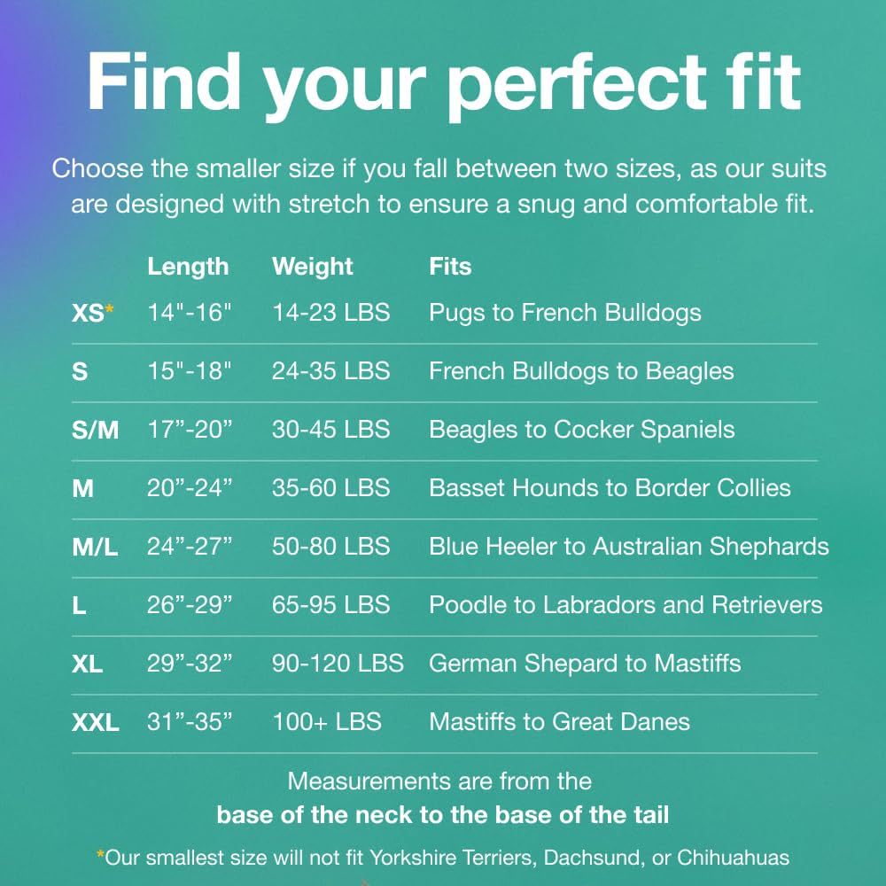 XXL Blue Premium Pet Physiological Suit - Comfortable & Breathable Bamboo Modal Recovery Suit V888-ELOSUNG38156