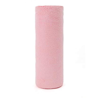 Pink 4-Roll Pack, 80 Sheets Reusable Tear-Off Microfiber Cleaning Cloths - Non-Stick Oil & Absorbent Kitchen V888-ELOSUNG38203