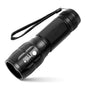 Compact Tactical LED Flashlight - Super Bright 160LM with Adjustable Zoom & Anti-Slip Grip V888-ELOSUNG38257