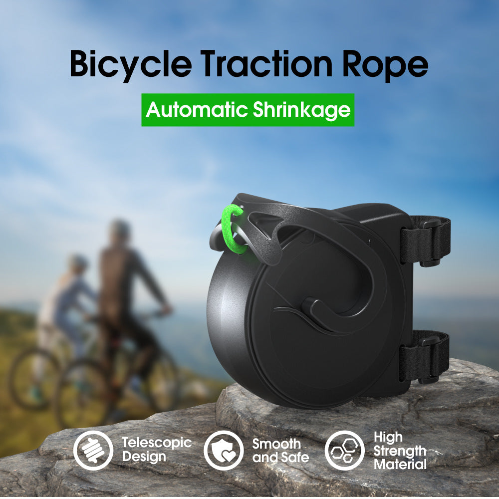Retractable Bicycle Tow Rope for Kids - Parent-Child Bungee Towing System for Uphill Adventures V888-ELOSUNG38259