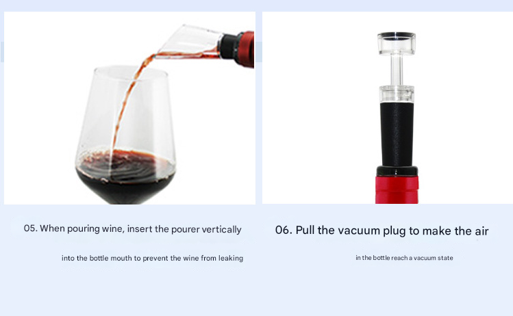 Complete Electric Wine Opener Gift Set - Rechargeable Corkscrew with Foil Cutter, Pourer, Vacuum Stopper & V888-ELOSUNG38263