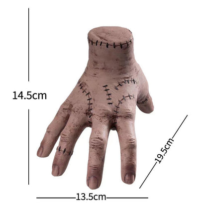 2-PCS Spooky Severed Hand Prop Set - Latex Resin Craft for Halloween Decor & Pranks V888-ELOSUNG38286