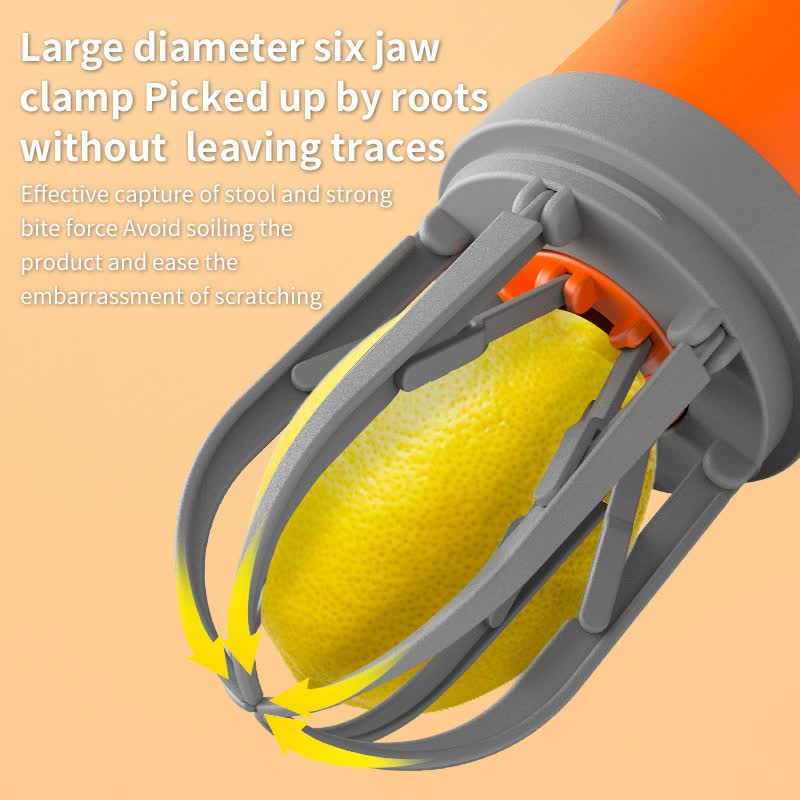 Portable Pet Waste Scooper - Compact & Hygienic Poop Picker for Dogs & Cats On-the-Go V888-ELOSUNG38301