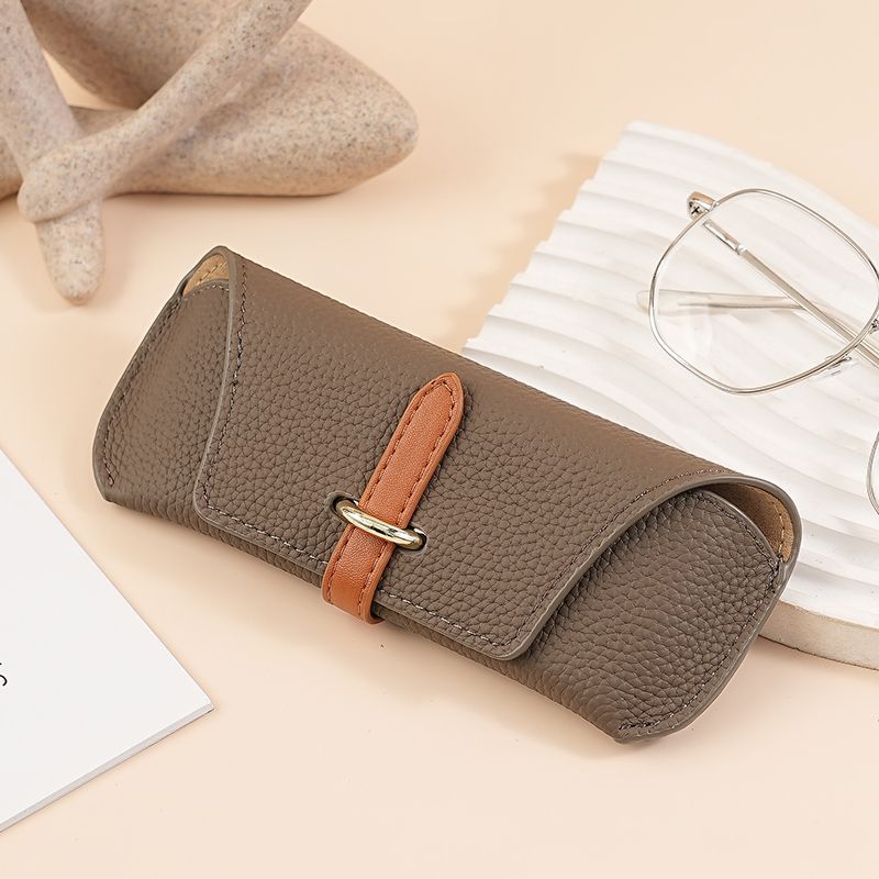 3 Pack Khaki Chic Portable Glasses Case Set - Anti-Pressure Sunglass & Myopia Eyewear Protectors V888-ELOSUNG38312