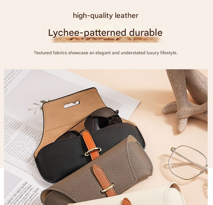 3 Pack Grey Chic Portable Glasses Case Set - Anti-Pressure Sunglass & Myopia Eyewear Protectors V888-ELOSUNG38313
