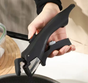 Black Universal Detachable Pot Handle - Anti-Scald Handle Accessory for Milk Pots & Woks, General Purpose V888-ELOSUNG38377
