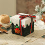 White Green Premium 2-Piece Christmas Apple Gift Box Set - High-End Thick Flannel Festive Candy & Present V888-ELOSUNG38395