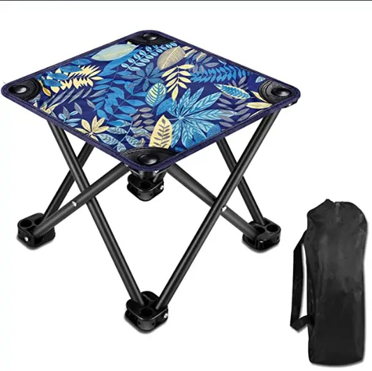 2-Pack Portable Outdoor Fishing Stool - Multi-Functional Leisure Chair for Camping, Art, Beach & More V888-ELOSUNG38420