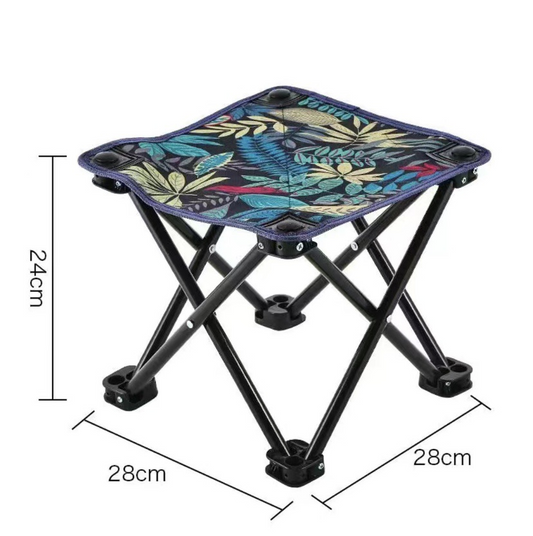 2-Pack Portable Outdoor Fishing Stool - Multi-Functional Leisure Chair for Camping, Art, Beach & More V888-ELOSUNG38420