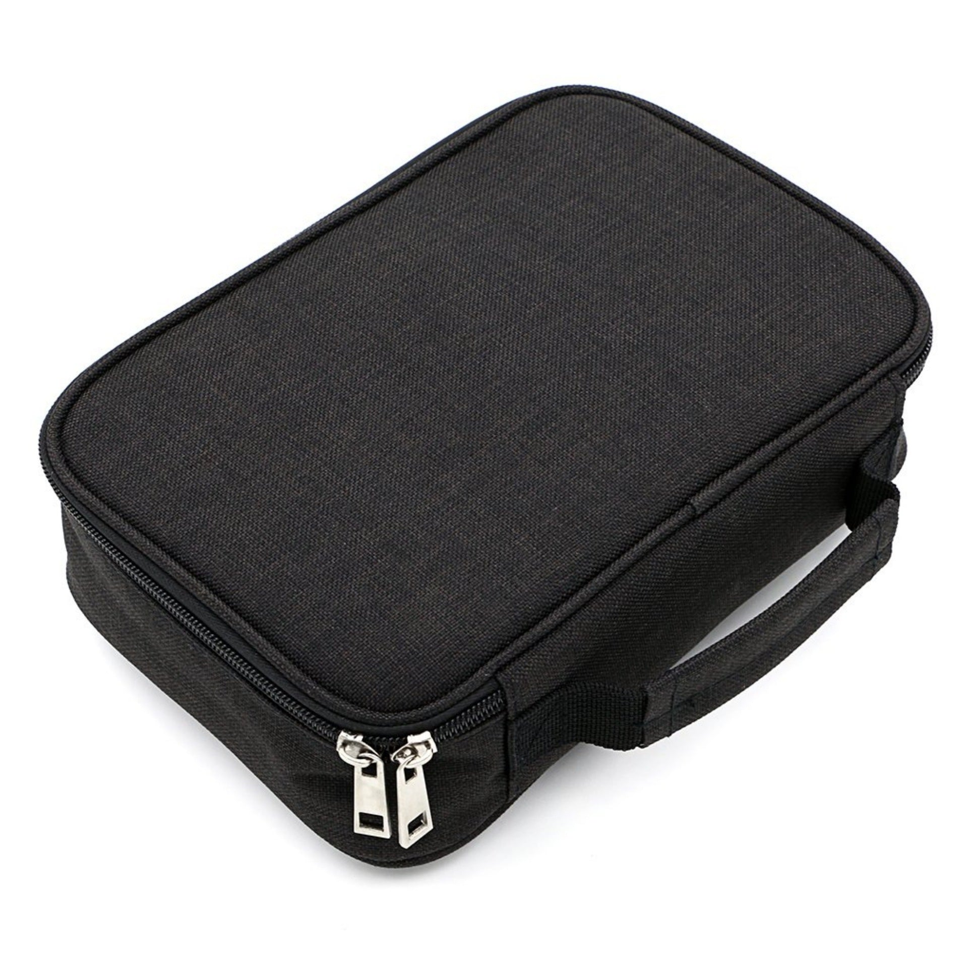 Black Large Capacity 72-Slot Pencil Case - Multi-functional Oxford Cloth Storage for Students, Artists & V888-ELOSUNG38446
