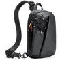Black Modern Urban Sling Bag Crossbody Chest Pack with Quick Adjustable Strap Compact Daypack for Travel and V888-ELOSUNG38492
