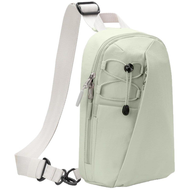 Green Modern Urban Sling Bag Crossbody Chest Pack with Quick Adjustable Strap Compact Daypack for Travel and V888-ELOSUNG38493