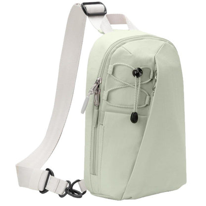 Green Modern Urban Sling Bag Crossbody Chest Pack with Quick Adjustable Strap Compact Daypack for Travel and V888-ELOSUNG38493