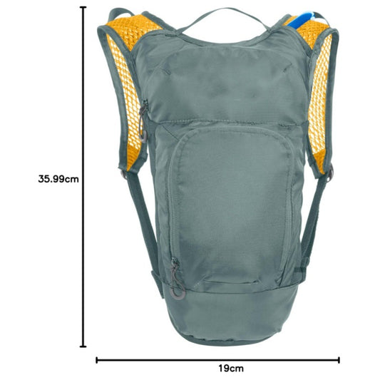 Green Compact Hydration Backpack Lightweight Cycling Daypack for MTB and Running Breathable Mesh Shoulder V888-ELOSUNG38505