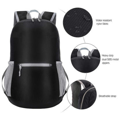 Pink Ultra Lightweight Foldable Backpack Packable Daypack Compact Travel Rucksack with Mesh Pockets Ideal for V888-ELOSUNG38534