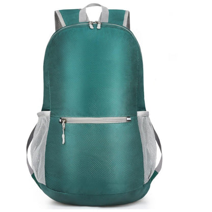 Green Ultra Lightweight Foldable Backpack Packable Daypack Compact Travel Rucksack with Mesh Pockets Ideal V888-ELOSUNG38535